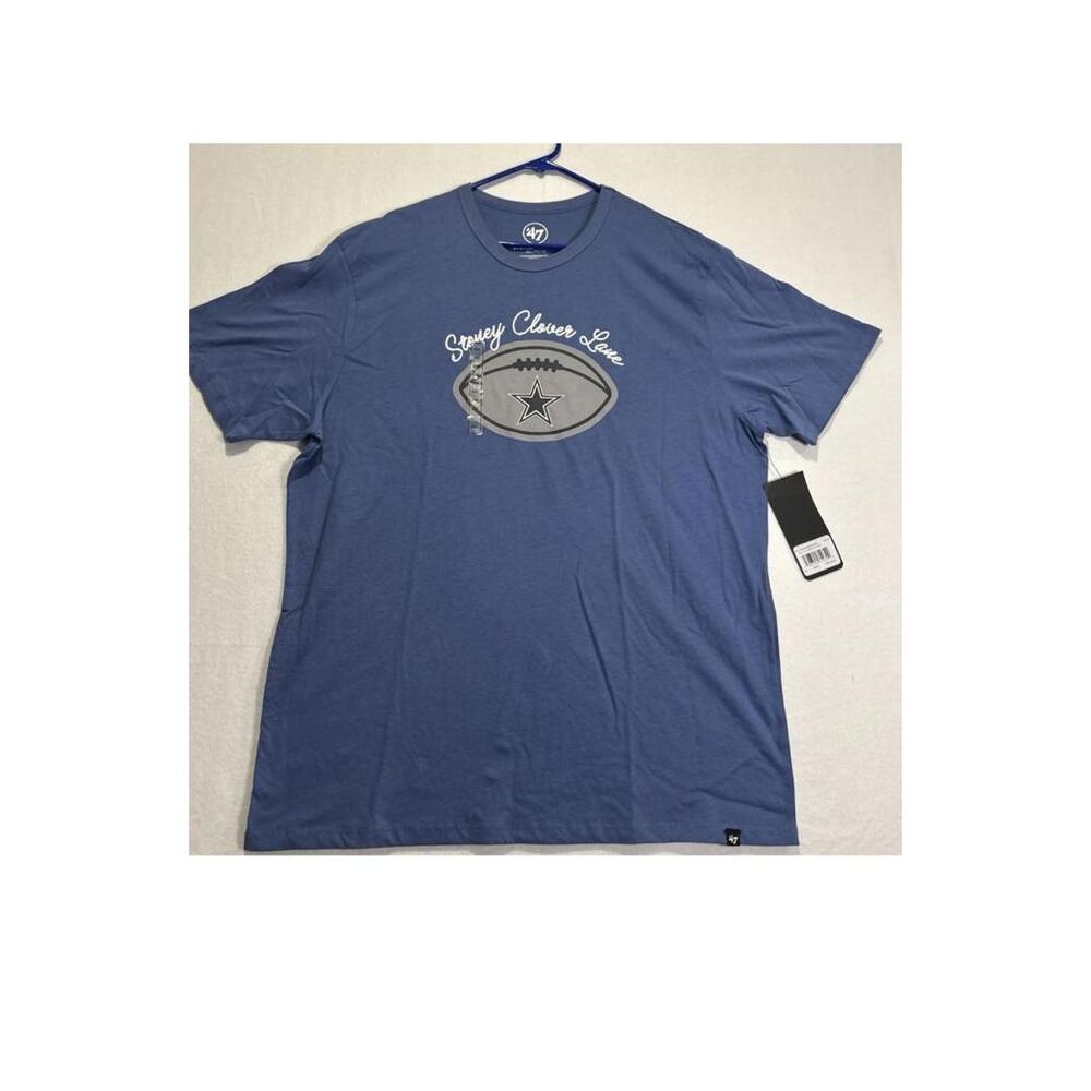 NFL Stoney Clover Lane ‘47 Brand Dallas Cowboys Men's T Shirt Sz XXL NWT